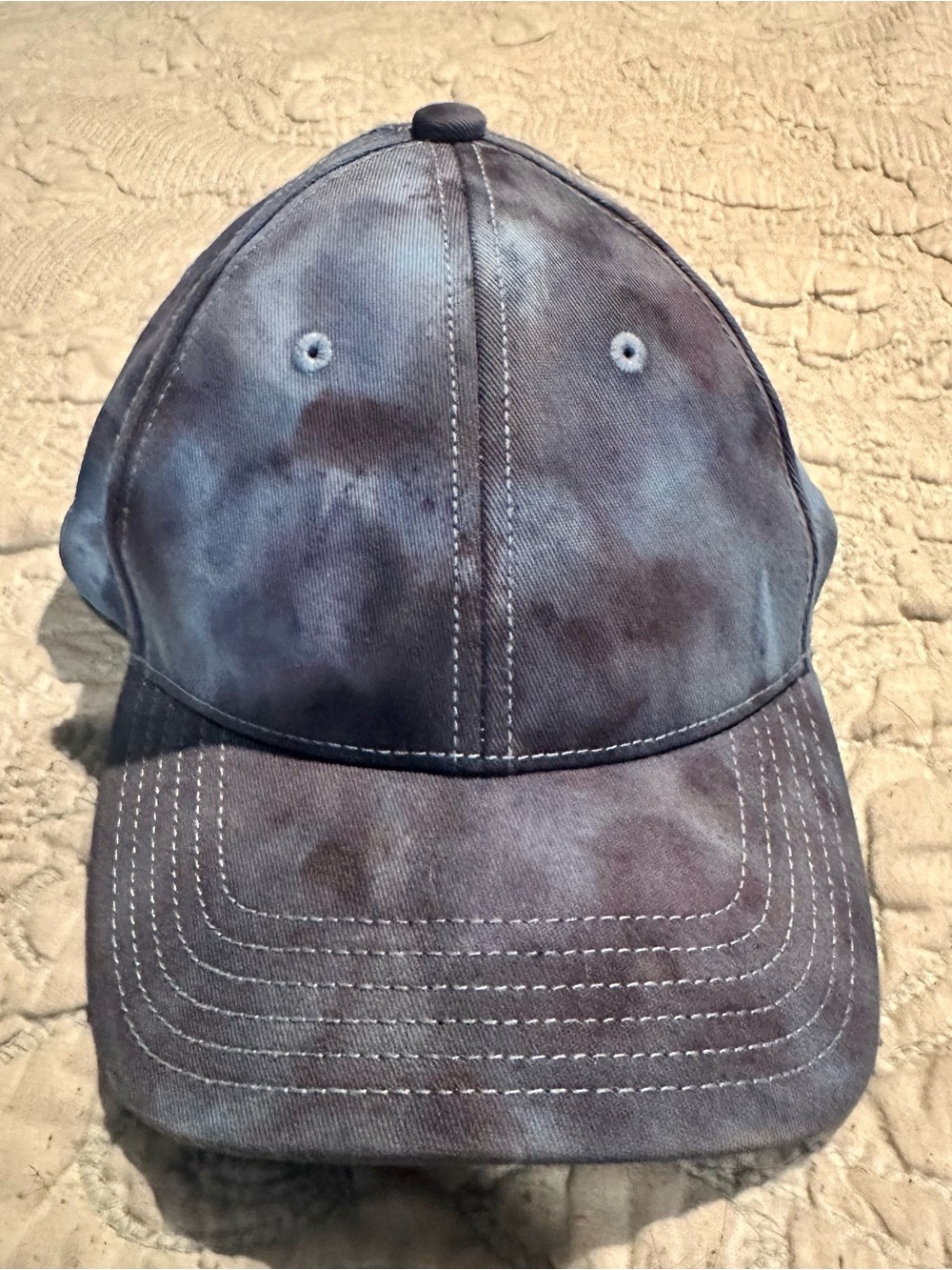 Ponyback Women's Tie-Dye Navy Blue Baseball Cap